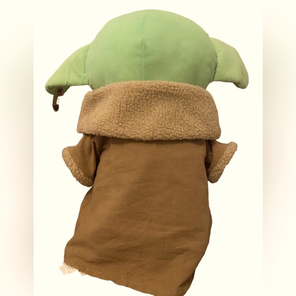 Disney Star Wars Mandalorian Grogu Baby Yoda Large Plush New With Tags - Picture 2 of 7